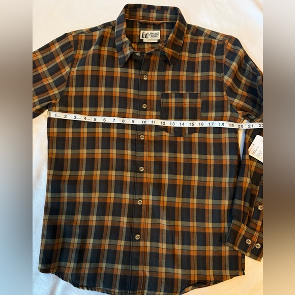 Men’s Marmot Fairfax Mid-weight Flannel in Copper - Picture 3 of 6